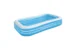 Бассейн надувной BestWay Blue Rectangular Family Pool Deluxe 54009, 305*183*56 см, прямоугольный