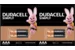 Батарейка Duracell Basic, щелочная, AAA (LR03), BL-4, 1 шт