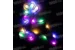 Гирлянда Бахрома Олени, 3 м, 120 диодов, RGB, 220 В, 8 нитей, программатор, модульная