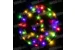 Гирлянда Круг Елка, 30 см, 40 диодов, RGB, 220 В, программатор