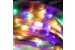 Гирлянда уличная Нить, 40 м, 400 диодов, RGB, 220 В, IP44, программатор, белый провод