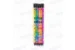Карандаш чернографитный Star Color, дерево, круглый, с ластиком