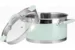 Кастрюля lara MINT LR02-541, 2,4 л, 18*10 см, нержавеющая сталь, индукция