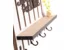 Ключница с полкой Sweet HOME, 4 крючка, 23*22 см