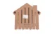 Ключница с полкой Sweet HOME, 4 крючка, 23*22 см