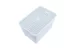 Корзина для хранения универсальная с крышкой, 36*25*20 см, пластик