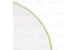 Миска Fresh Line М701, 3 л, пластик, бело-зелёная