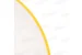Миска Fresh Line М701, 3 л, пластик, бело-жёлтая