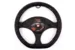 Оплетка для руля AUTOSMART, размер М, 38 см, форма D, карбон