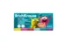 Пластилин ErichKrause Jolly Friends Glitter со стеком, 6 цветов
