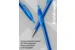 Ручка гелевая ErichKrause Original Gel M, синяя, толщина письма 0,5 мм