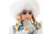Сувенир новогодний Снегурочка в голубом, светодиодный с музыкой, 30 см, 3R3