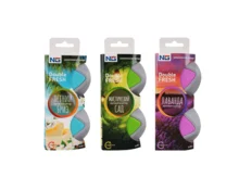 Ароматизатор гелевый NEW GALAXY Double fresh, 35*2 г