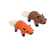 Игрушка для собак vetta, бобёр, с пищалкой, ПЭ, 29*13 см