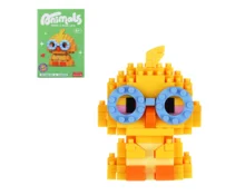 Конструктор ИГРОЛЕНД Зверюшики, мини 3D, 7,8*4,1*11,3 см