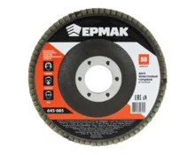 Диск шлифовальный лепестковый ЕРМАК, 115*22,2 мм, P80