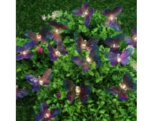 Гирлянда садовая INBLOOM Бабочка, на солнечной батарее, 25 LED, 7 м, 2 режима