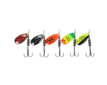 Блесна вращающаяся Azor Fishing Комета, №4, 8 г, 5 цветов