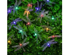 Гирлянда садовая INBLOOM Стрекозы , на солнечной батарее, 25 LED, 7 м, 2 режима