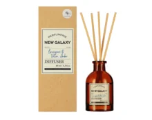 Аромадиффузор NEW GALAXY Perfumerie, Lemongrass & Vetiver, Amber, 40 мл