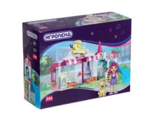 Конструктор ИГРОЛЕНД Истории подружек, 189-244 детали, 20*15*7 см
