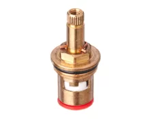 Кран-букса для смесителя, 1/2", 24 шлица, металлокерамика, 90 градусов