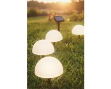 Светильник садовый на солнечной батарее INBLOOM Полусфера, 5 шт, 15*16 см, LED