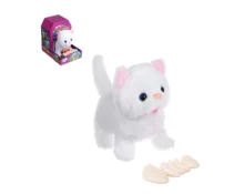Игрушка питомец ИГРОЛЕНД интерактивный с вкусняшкой, 13*18*18 см