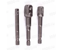 Адаптеры для дрели, 1/2", 1/4", 3/8", 3 шт