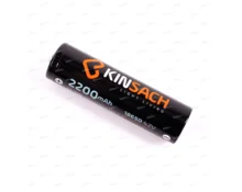 Аккумулятор литиевый 18650, 2200 mAh, 3,7 В