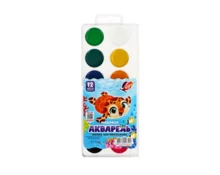 Акварель медовая ЛУЧ Zoo, 12 цветов