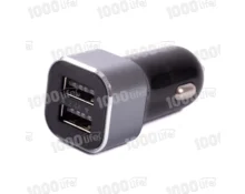 Автомобильное зарядное устройство TREQA CC-315, 12-24 В, 2 USB, 2.4А