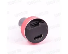 Автомобильное зарядное устройство TREQA CC-319, 2*USB, QC 20 Вт, c дисплеем
