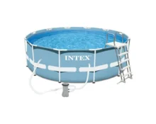 Бассейн каркасный INTEX 2676NP, 366*99 см, фильтр-насос, лестница, круглый