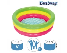 Бассейн надувной BestWay 51128, 70*24 см, круглый