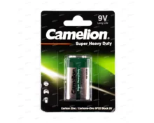 Батарейка Camelion, солевая, 6F22 (крона), BL-1, 1 шт