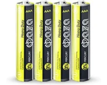 Батарейка ФАZА, солевая, AAA (R03), Sh4, 4 шт