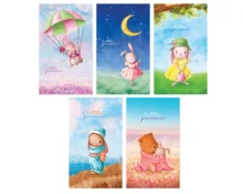 Блокнот BG на склейке Little bunny, А7, 48 л