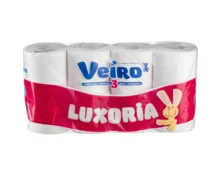 Бумага туалетная Veiro Luxoria 3 слоя, 8 шт