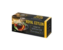 Чай ETRE Royal Ceylon черный, цейлонский, отборный, 25 пакетиков, 50 г