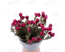 Цветок Роза кустовая, искусственный, 30 см