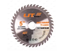 Диск пильный по дереву LIT, 125*22,2*40T