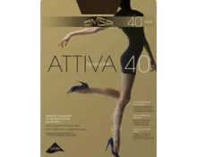 Колготки OMSA Attiva размер II fumo, 40 ден