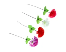 Цветок искусственный LADECOR Гвоздика, 35 см