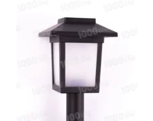 Фонарь газонный на солнечной батарее, 33*7 см, LED