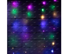 Гирлянда Дождь 300 д, 3*2м, для штор, RGB, 8 режимов, 220 Вт