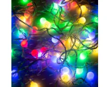 Гирлянда Шарики, 10 м, 60 диодов, RGB, 220 В, программатор