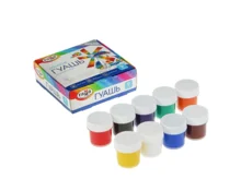 Гуашь Гамма Классическая, 9 цветов, 20 мл