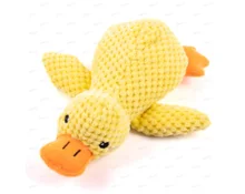 Игрушка мягкая для собак Pet&You Утка, 25 см, шуршит и пищит