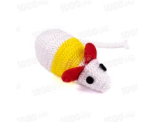 Игрушки для кошки, набор мышка и мячик